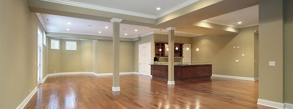 family room basement renovation Montreal