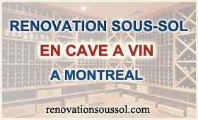 construction renovation cave a vin au sous-sol montreal