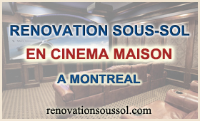 entrepreneur renovation sous-sol cinema maison Montreal