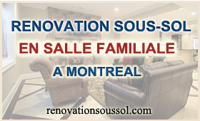 entrepreneur en renovation sous-sol en salle familiale montreal